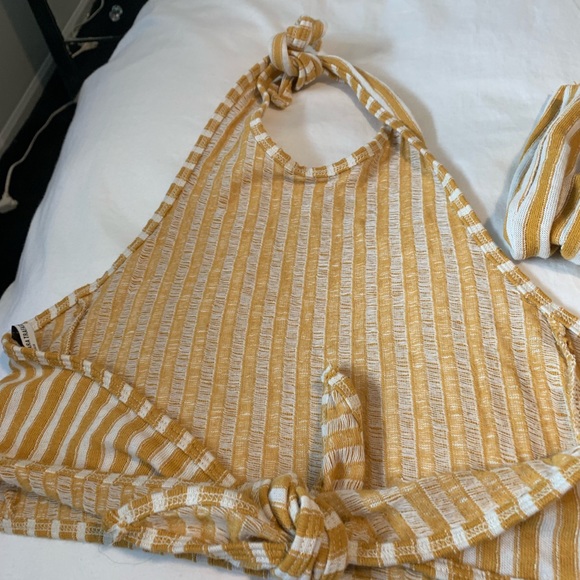 Zara Trafluc Two Piece Halter & cropped pants Set - Picture 6 of 7